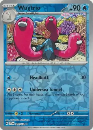 Wugtrio Reverse Holo