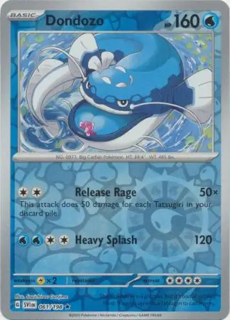 Dondozo Reverse Holo