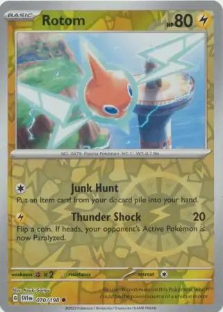 Rotom Reverse Holo