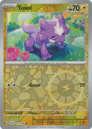 Toxel Reverse Holo