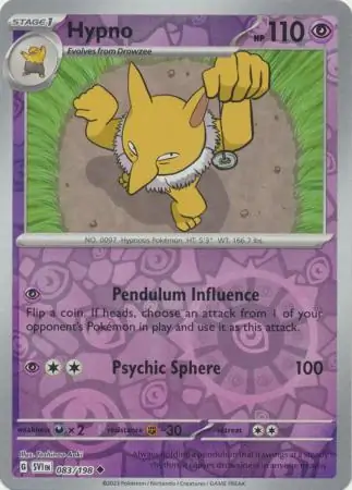 Hypno Reverse Holo