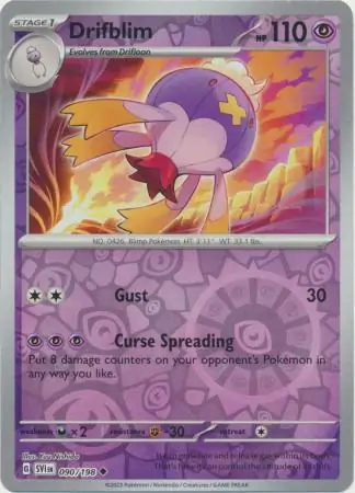 Drifblim Reverse Holo