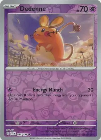 Dedenne Reverse Holo