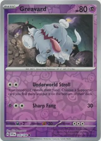 Greavard Reverse Holo