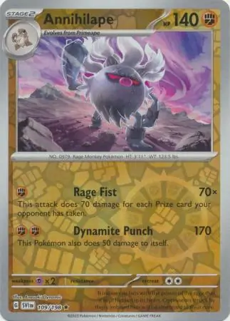 Annihilape Reverse Holo
