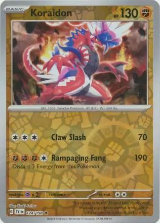 Koraidon Reverse Holo