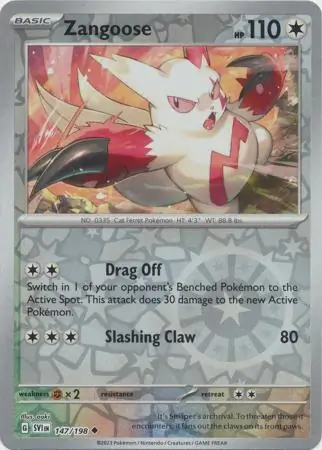 Zangoose Reverse Holo