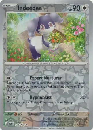 Indeedee Reverse Holo