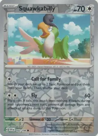 Squawkabilly Reverse Holo