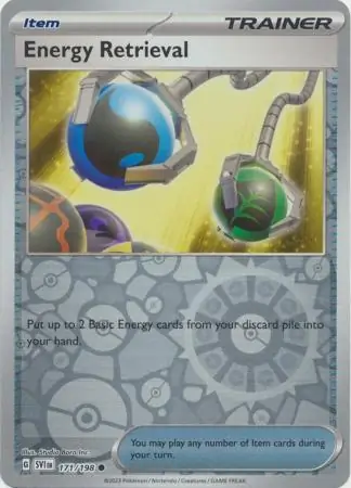 Energy Retrieval Reverse Holo