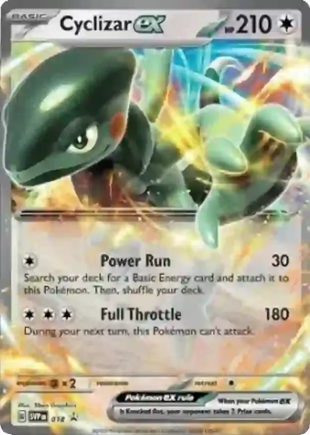 Cyclizar ex Pokemon card from Scarlet & Violet Promos