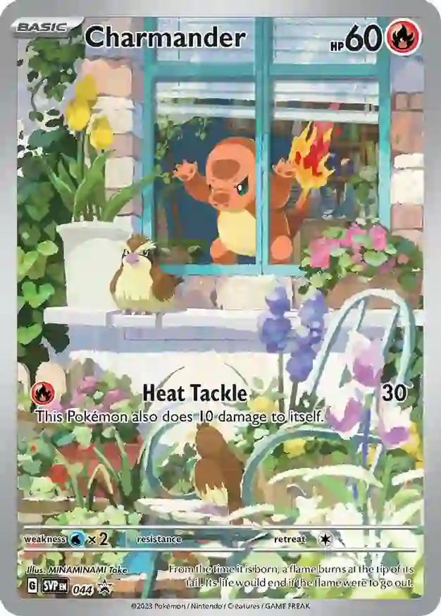 Charmander Pokemon card from Scarlet & Violet Promos