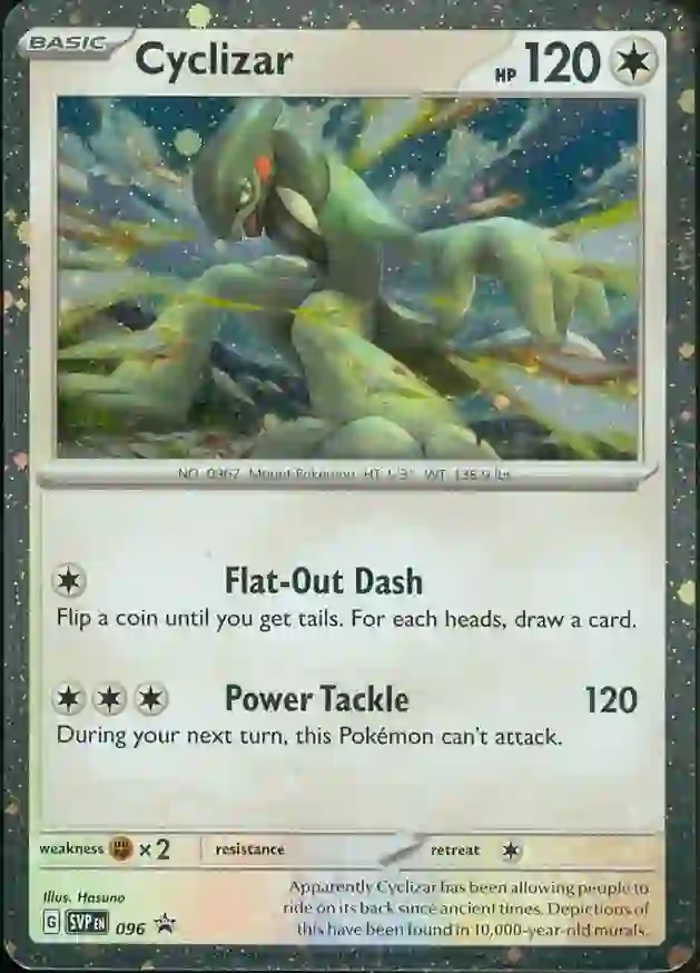 Cyclizar Pokemon card from Scarlet & Violet Promos