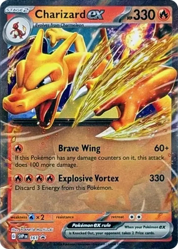 Charizard ex Pokemon card from Scarlet & Violet Promos