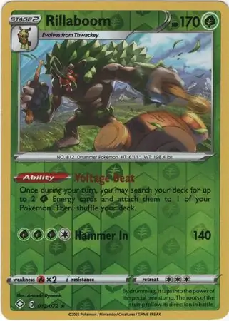 Rillaboom Reverse Holo