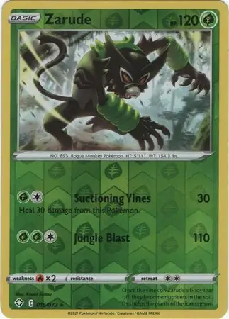 Zarude Reverse Holo