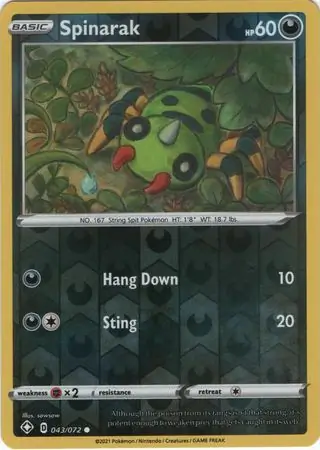 Spinarak Reverse Holo