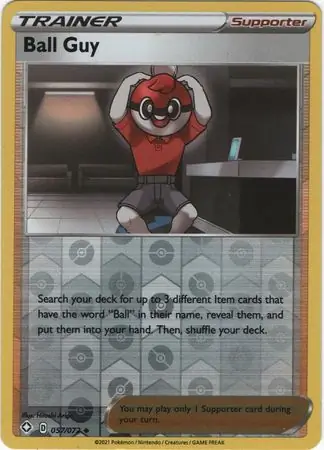 Ball Guy Reverse Holo