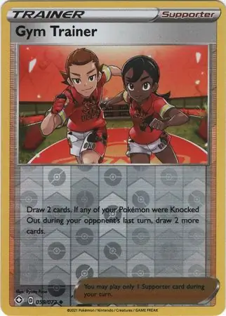 Gym Trainer Reverse Holo