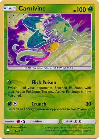 Carnivine Reverse Holo