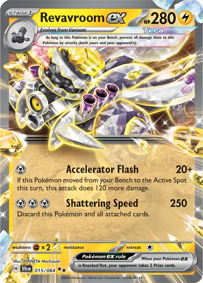 Revavroom Pokemon card from Shrouded Fable