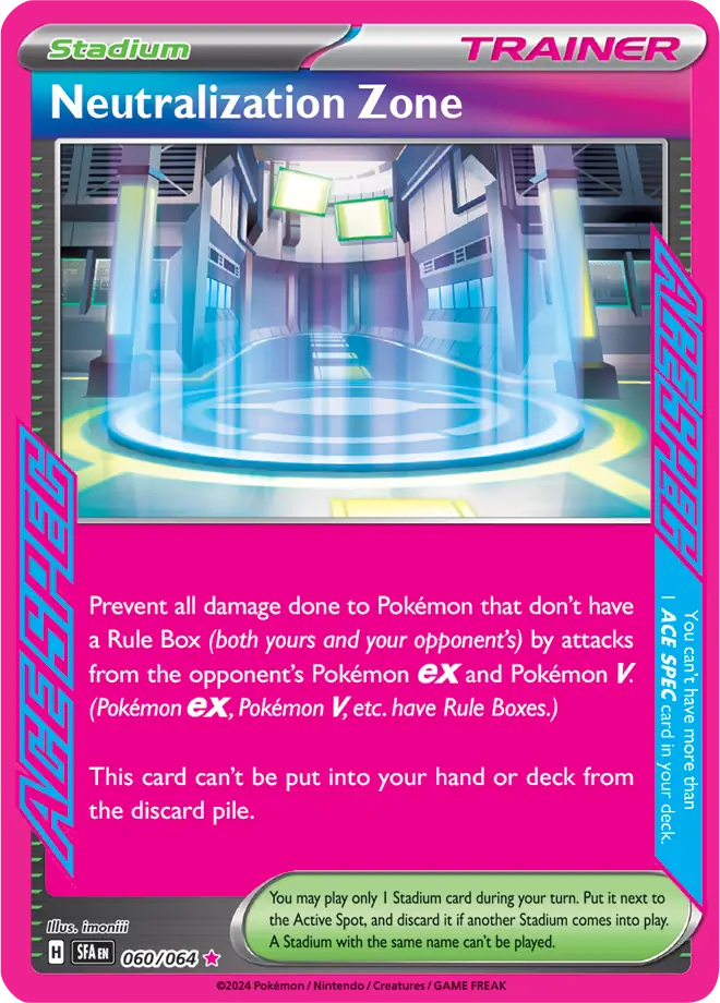 Neutral Center Pokemon card from Shrouded Fable