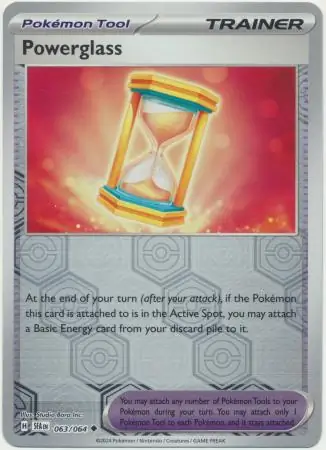 Powerglass Reverse Holo Pokemon card from Shrouded Fable