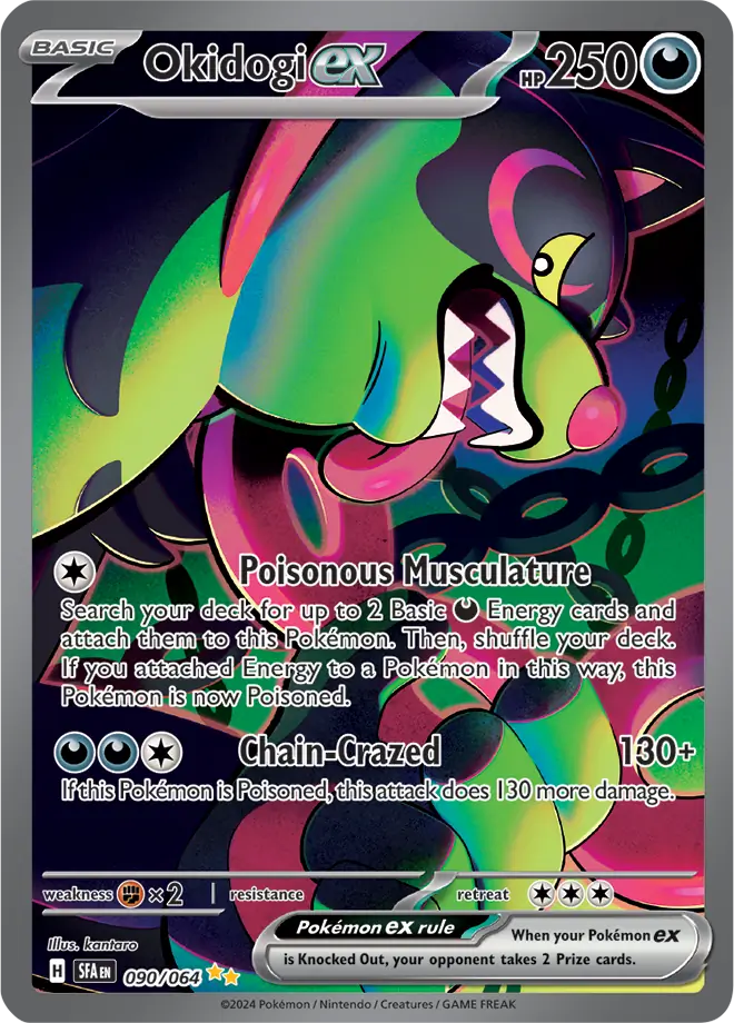 Okidogi Pokemon card from Shrouded Fable