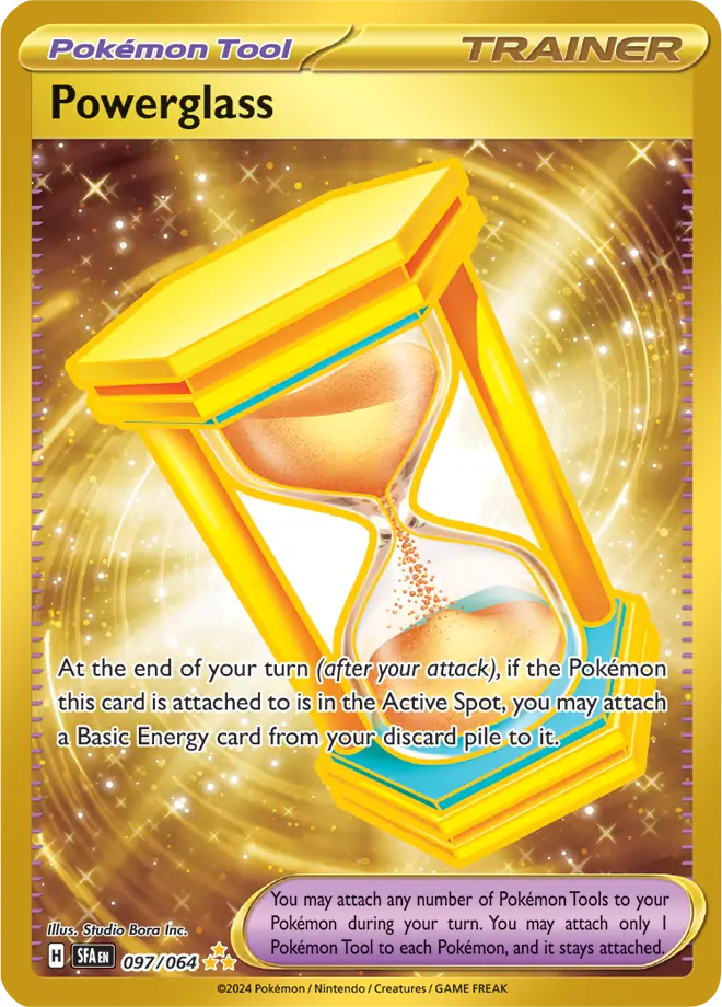 Power Hourglass Pokemon card from Shrouded Fable