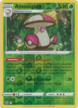 Amoonguss Reverse Holo