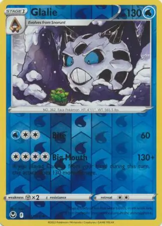 Glalie Reverse Holo