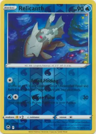 Relicanth Reverse Holo