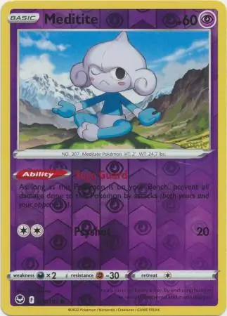 Meditite Reverse Holo