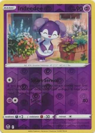 Indeedee Reverse Holo