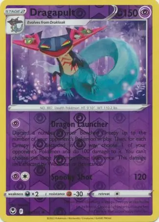 Dragapult Reverse Holo