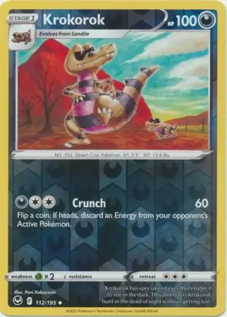 Krokorok Reverse Holo