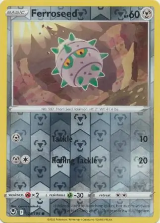 Ferroseed Reverse Holo