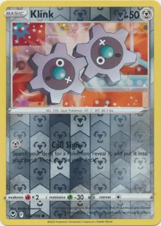 Klink Reverse Holo
