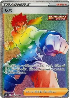 Bruno Pokemon card from Single Strike Master