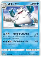 Abomasnow Pokemon card from Sky Legend