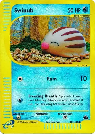 Swinub Reverse Holo