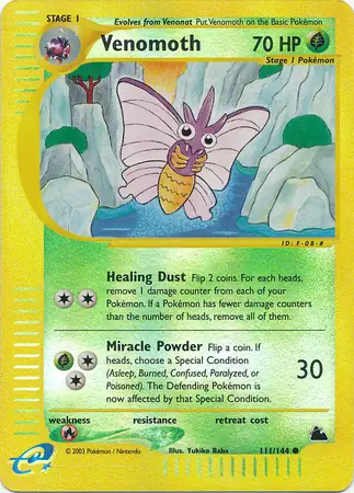 Venomoth Reverse Holo