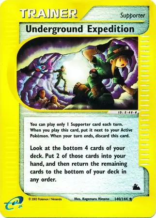 Underground Expedition Reverse Holo