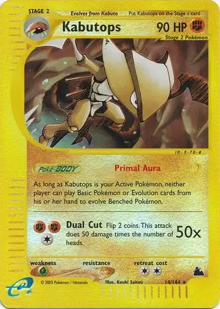 Kabutops Reverse Holo
