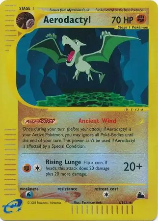 Aerodactyl Reverse Holo