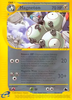 Magneton Pokemon card from Skyridge