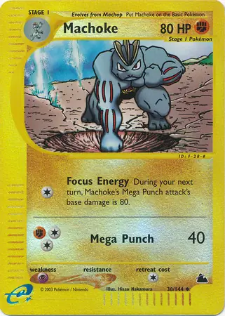 Machoke Reverse Holo