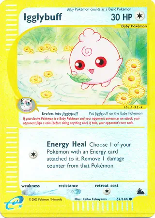 Igglybuff Reverse Holo