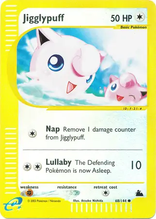 Jigglypuff Reverse Holo