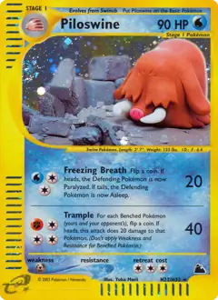 Piloswine Holo